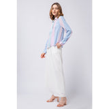 Baju Kemeja Wanita Lengan Panjang -  Long Sleeve Printed Blouse Multicolor
