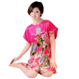 Lady Peony Robe Kimono Bath Gown Nightgown Sleepwear - Cantik Menawan