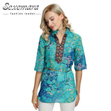 2021 Summer Women Shirt Blouse Style Fashion Chiffon Half Sleeve Plus Size 5XL Floral Casual Top Embroidery Woman Tunic Blouses