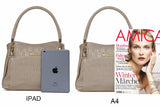 Tas Wanita Chain Lines Print Composite PU Handbag 3 Set - Cantik Menawan