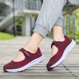 Sneakers Wanita Model Terbaru Healthy Walking Shoes Outdoor Mesh Antislip Sport Running - Cantik Menawan