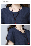 Baju Blouse Wanita Terkini Model Terbaru Vintage Linen Cotton - Cantik Menawan