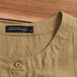 Baju Tunik Terbaru Modern ZANZEA Kemeja Button Cardigans + Gratis T-shirt Basic - Cantik Menawan