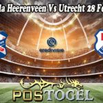Prediksi Bola Heerenveen Vs Utrecht 28 Februari 2022