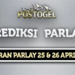 Prediksi Parlay Jitu 25 dan 26 April 2025
