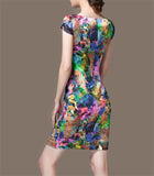 Dress Wanita Cantik & Menawan - Sleeveless Vintage High-end Floral High Quality Dress - Cantik Menawan