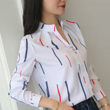 Women Tops And Blouses Office Lady Blouse Slim Shirts Women Blouses Plus Size Tops Casual Shirt Female Blusas