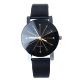 Jam Casual Kulit Strap Quartz Wrist Watch - Cantik Menawan