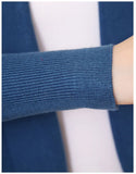 Sweater Rajut Cardigan Wanita - Long Sleeve Shawl Knitwear - Cantik Menawan