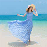 Dress Cantik Menawan - Bohemian Beach Long Maxi Dress - Cantik Menawan