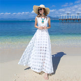 Dress Cantik Menawan - Bohemian Beach Long Maxi Dress - Cantik Menawan