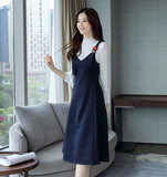 Dress Wanita Model / Style Korea Style Lengan Panjang - Cantik Menawan