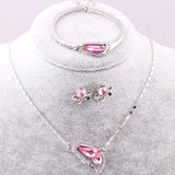 Beli 1 Dapat 3 Set Perhiasan Butterfly Jewelry Kalung Anting dan Gelang - Cantik Menawan