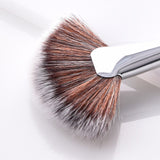 8 pcs/set Makeup Brush Kuas Makeup Kit Halus dan Lembut Synthetic Pegangan Kayu - Cantik Menawan