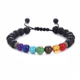 Gelang Crystal Natural Stone Beads Bracelets Bangles Healing - Cantik Menawan