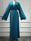 Dress Wanita Cantik Abaya Dubai Kimono Style - Cantik Menawan