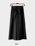 Celana Kulot Wanita Terbaru Murah, Diskon dan Gratis Ongkir - Ankle Length Pants Women's High Waist Stylish Loose Pants - Cantik Menawan
